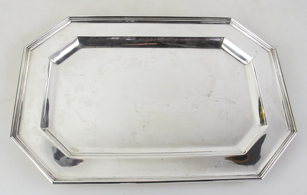 Sterling Silver Octagonal Tray - 4