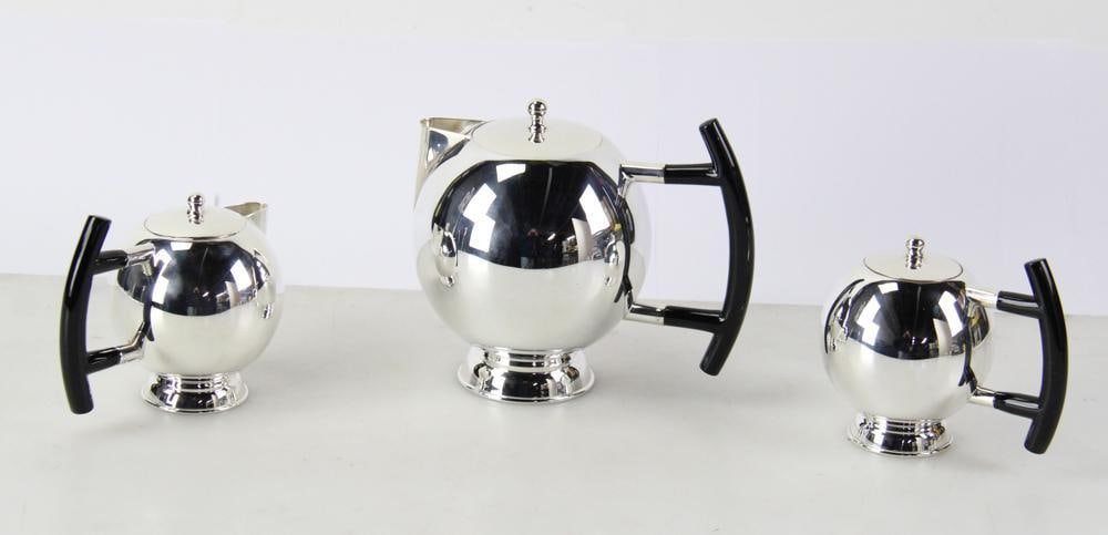 Wallace Sterling 3-Piece Tea Set (1 of 8)