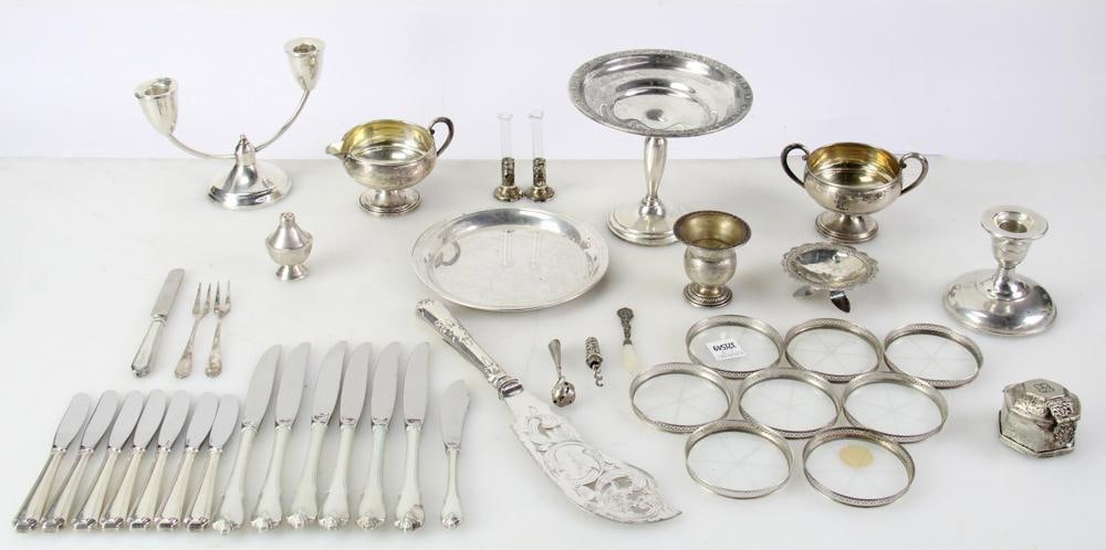 Sterling Silver Collection, Flatware, Compote, etc. (1 of 11)