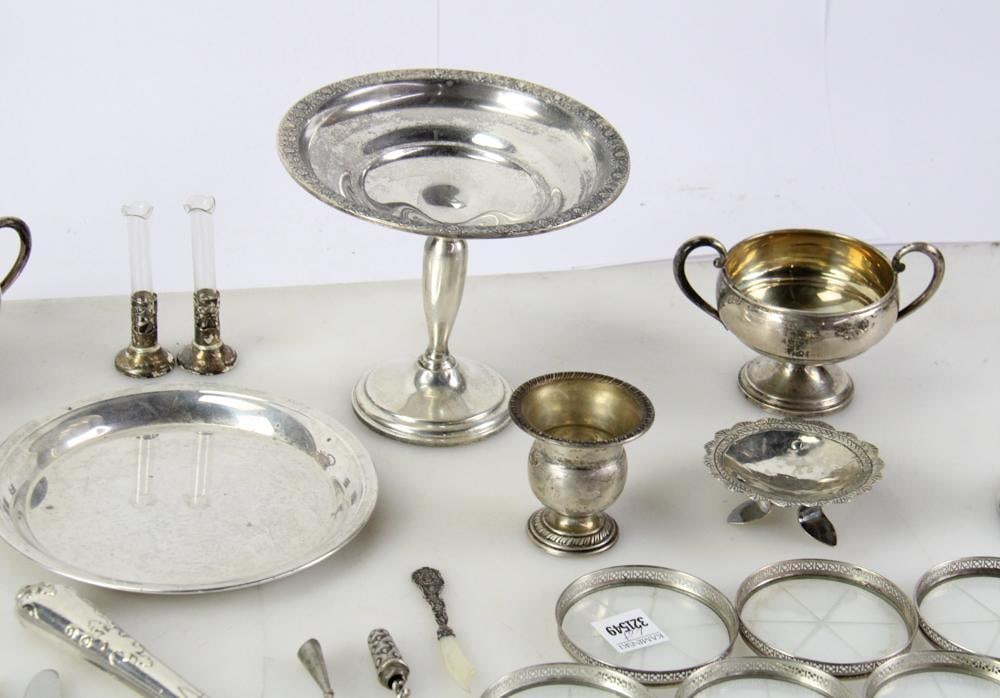 Sterling Silver Collection, Flatware, Compote, etc. - 3