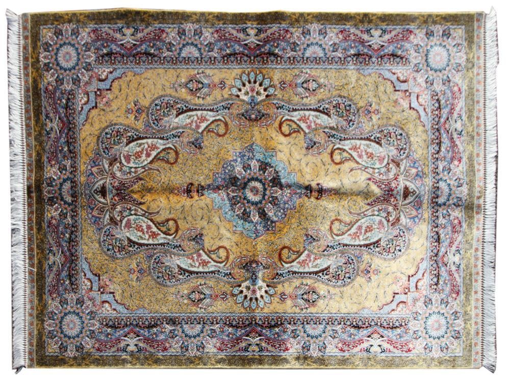 Persian Silk Qum Rug (1 of 5)