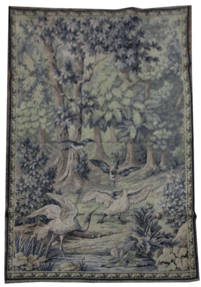 Tapestry, Muted, Birds in Foliage (1 of 4)