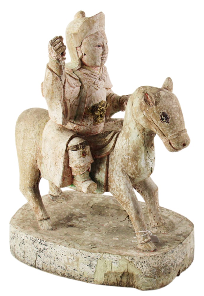 Chinese Ming Dynasty Warrior on Horseback (1 of 6)