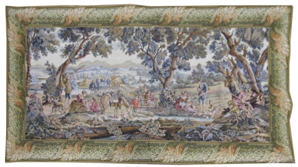 Tapestry, French, Couples, Leaf Border (1 of 4)