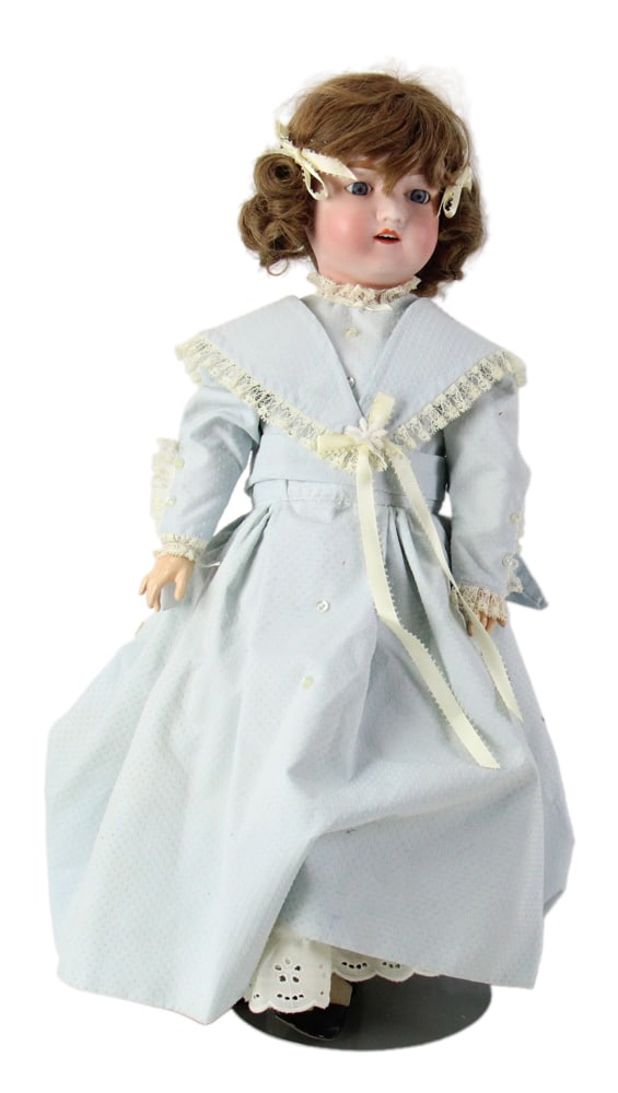 Vintage 24" Bisque Head Doll, Signed Nippon (1 of 7)