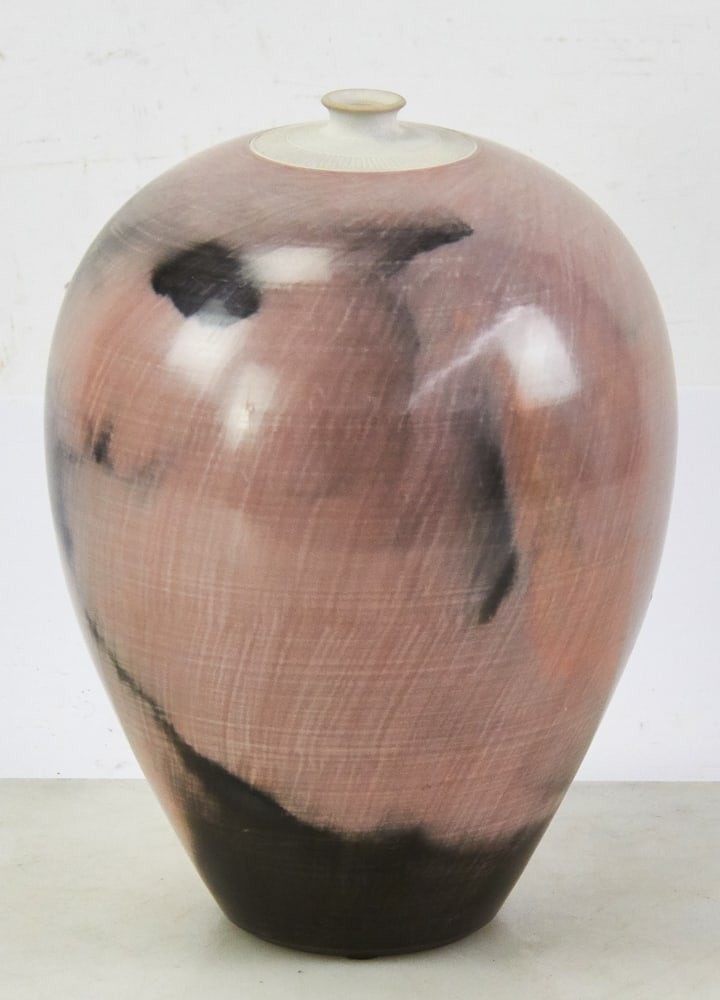 Nancee Meeker Studio Art Pottery Raku Vessel (1 of 4)
