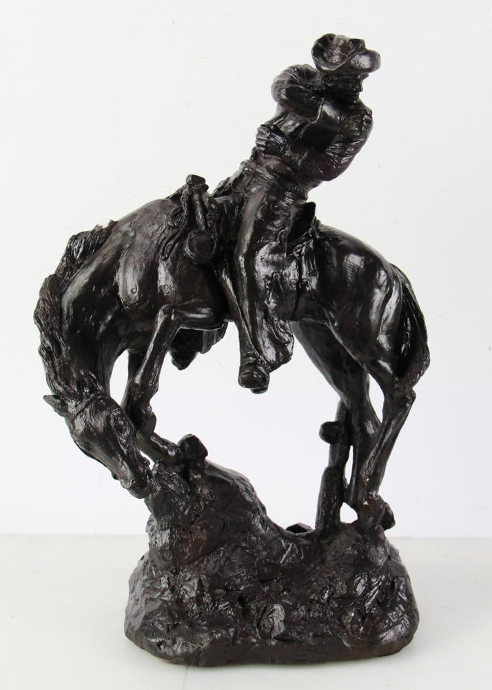 After Frederic Remington, Cowboy on Horse (1 of 7)