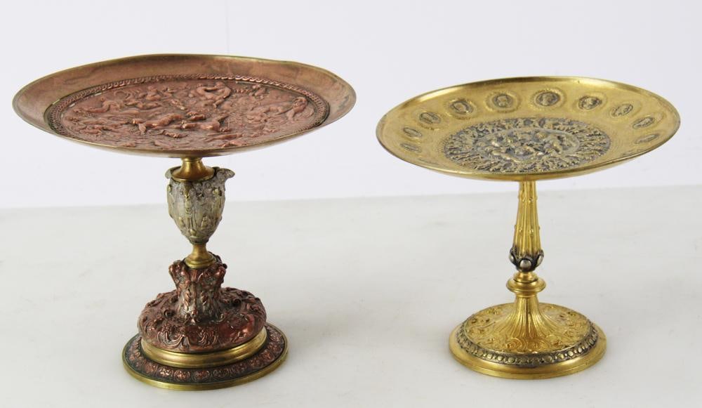 Two Victorian Tazzas, Greek Gods, Roman Emperors (1 of 6)