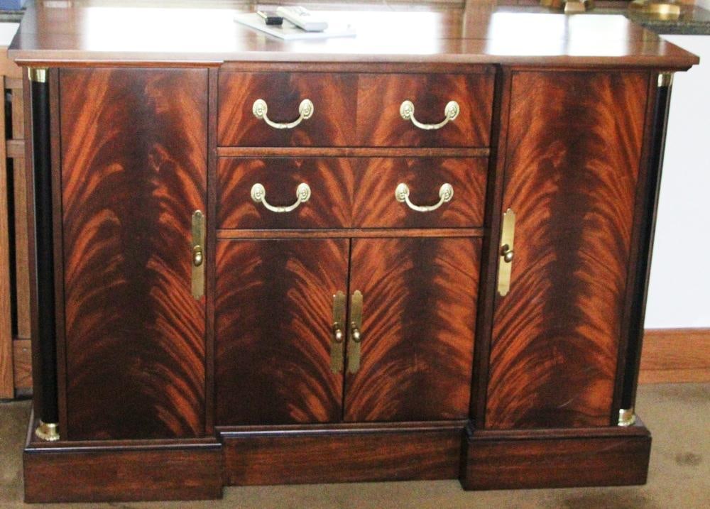 Fine Mahogany Custom Flatscreen TV Cabinet (1 of 10)