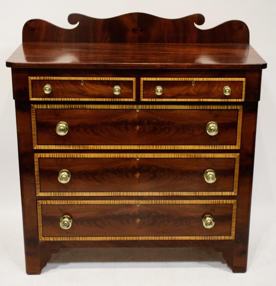 Early Victorian Banded Chest (1 of 12)