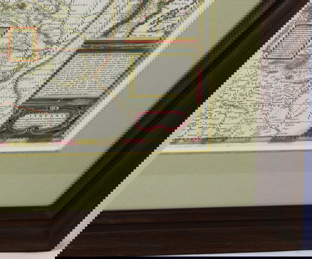 Map of Lithuania, Hand-colored Lithograph - 4