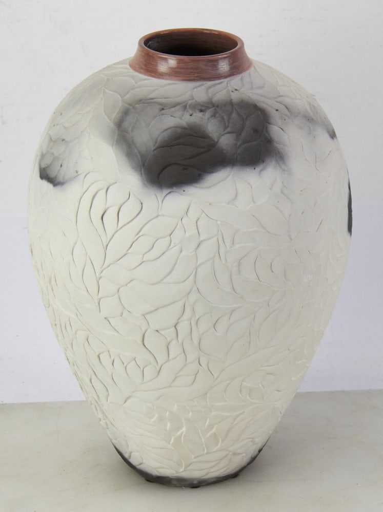 Nancee Meeker Studio Art Pottery Raku Vessel (1 of 7)