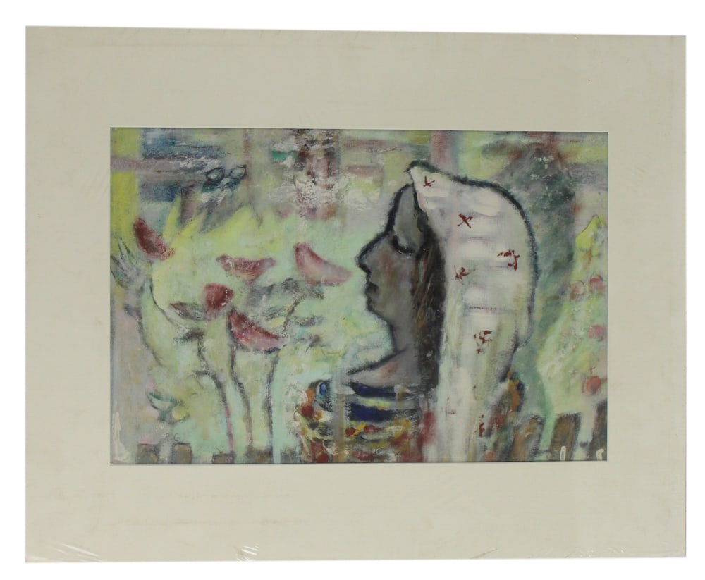 Abstract, Watercolor Gouache (1 of 3)