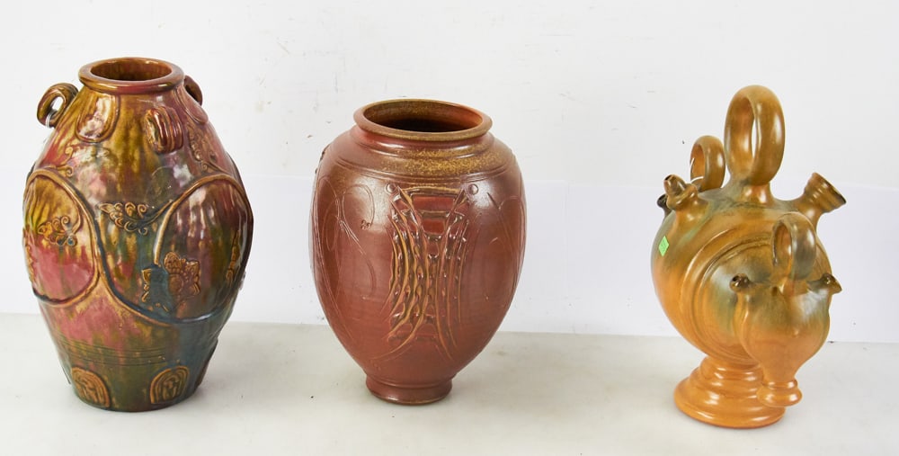 Three Studio Art Pottery Pieces - 5
