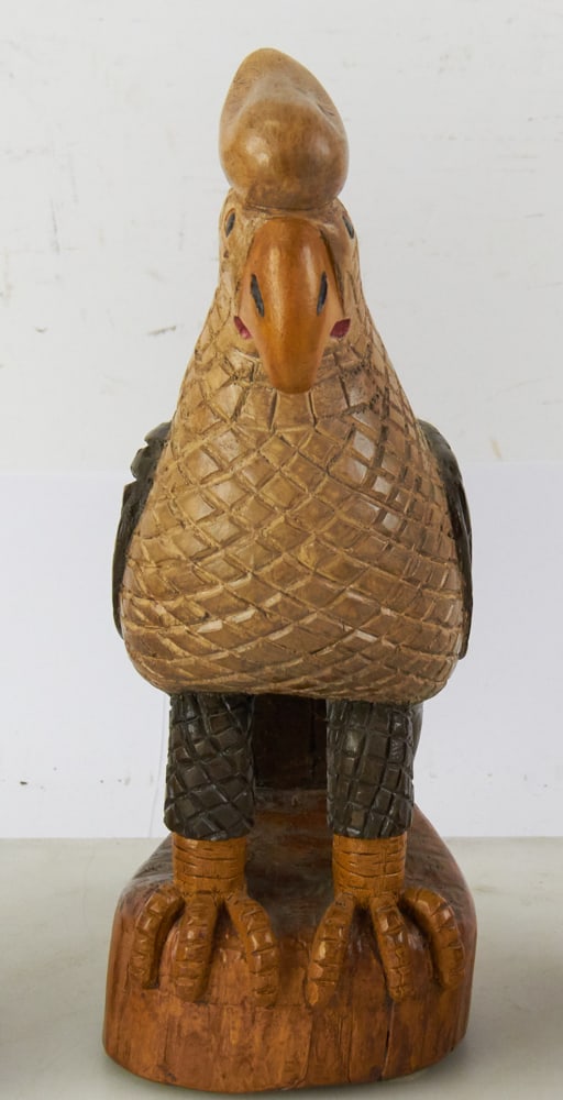 Three Carved Bird Figures - 3