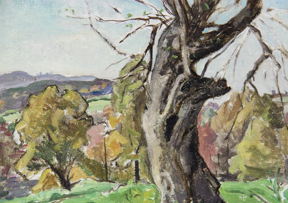 George J. Davidson, Landscape with Tree - 3