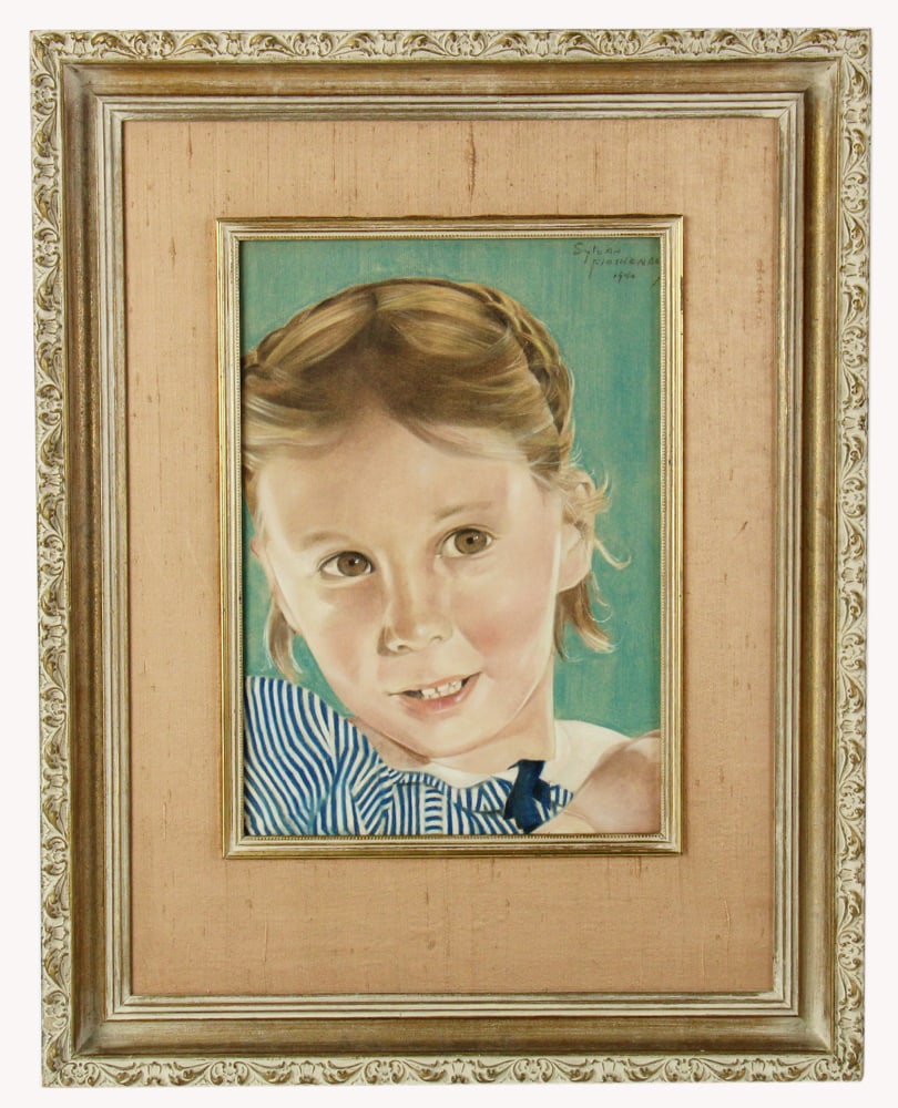 Portrait of Young Girl, Pastel (1 of 5)