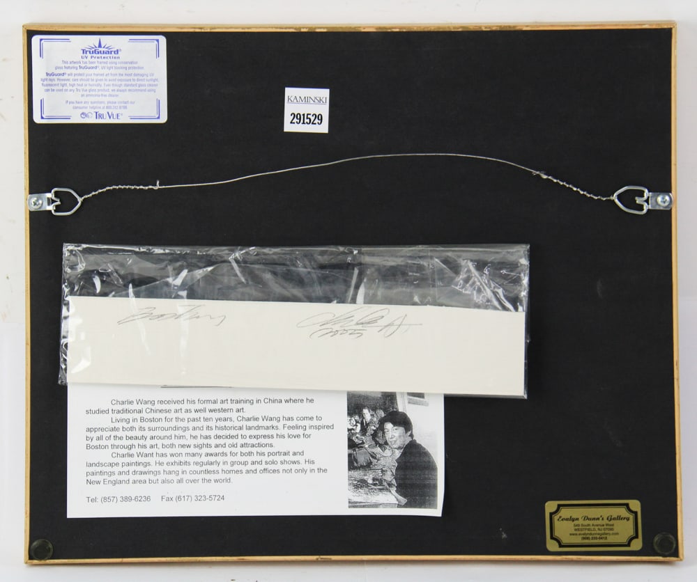 Charlie Wang, "Boston", Offset Lithograph - 5