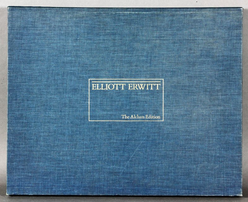 Erwitt Photography Portfolio: Portfolio of fifteen photographs by Elliot Erwitt, signed in pencil verso, 18" x 20" (image).