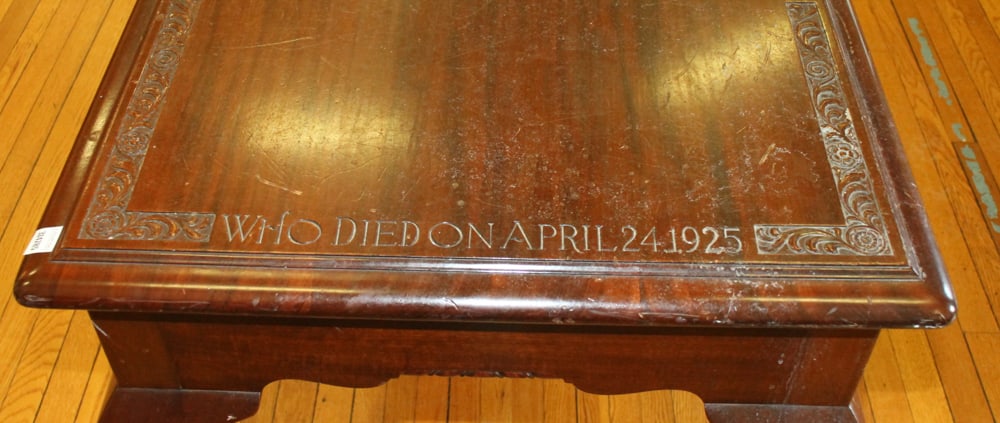 Mahogany Communion Table - 4