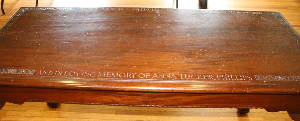 Mahogany Communion Table - 8