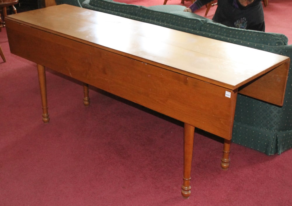 Hardwood Drop-leaf Table - 2