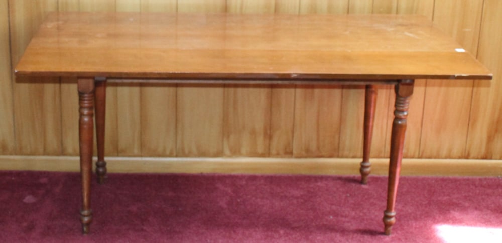 Hardwood Drop-leaf Table - 3