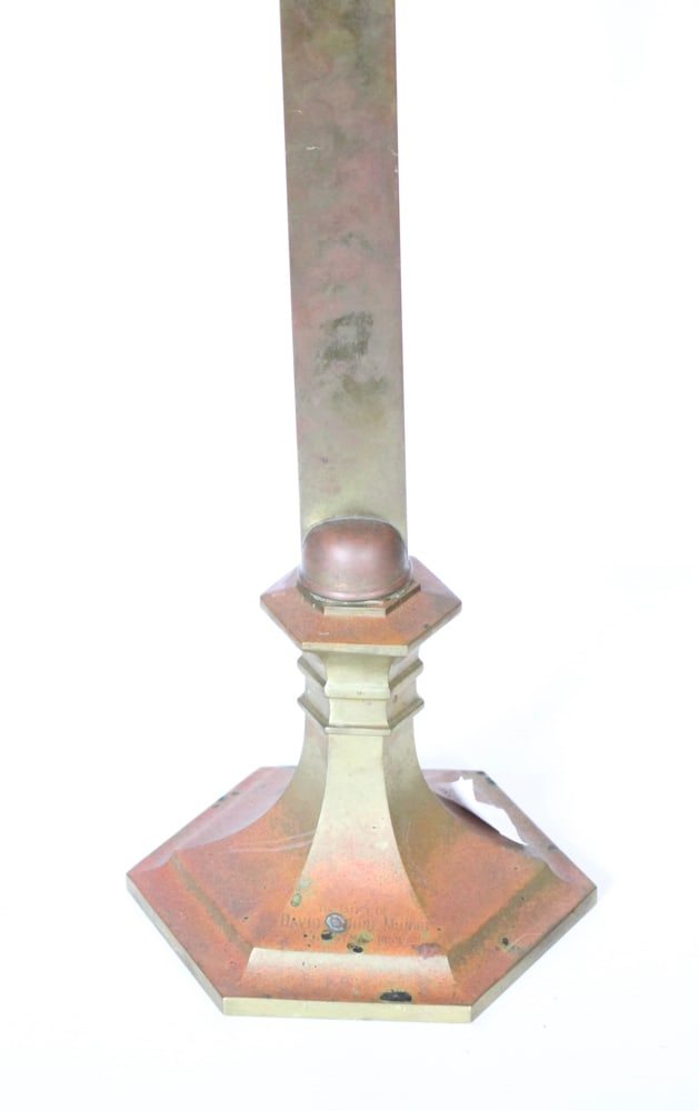 Altar Cross with Hexagonal Brass Base - 4