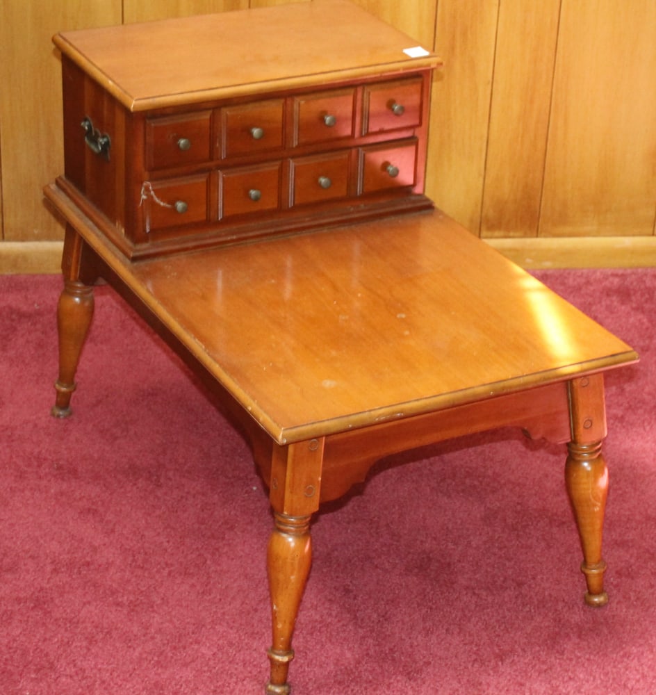 End Table and Two Lamps - 2