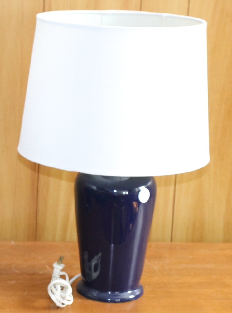 End Table and Two Lamps - 9