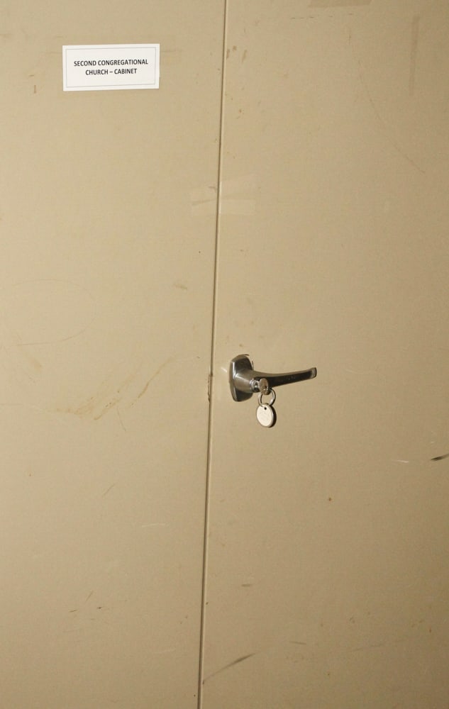 Painted Metal Shelf Unit - 4