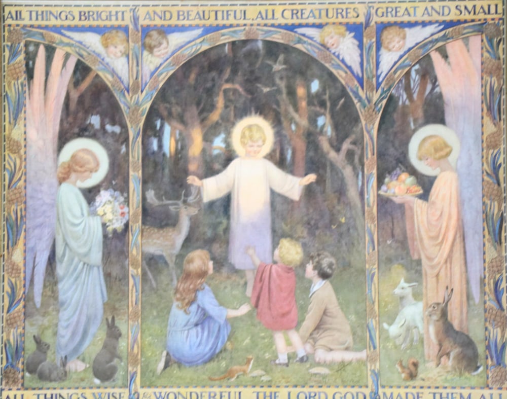 1920s Prayers Print - 2