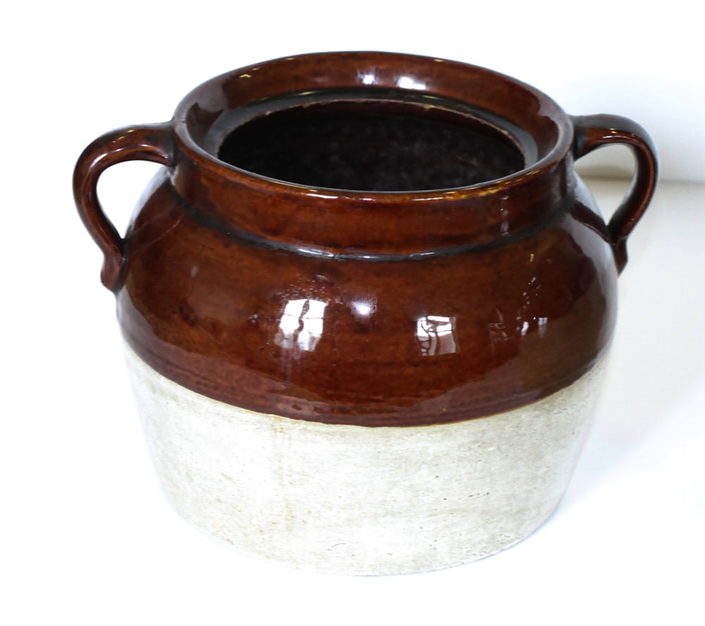 Old Bean Pots, Crocks - 2