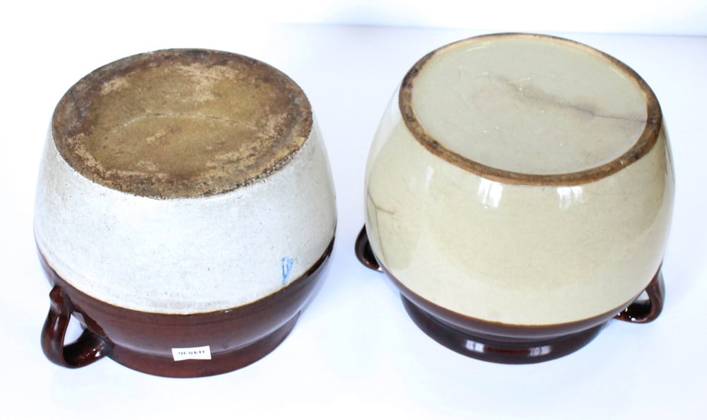 Old Bean Pots, Crocks - 5