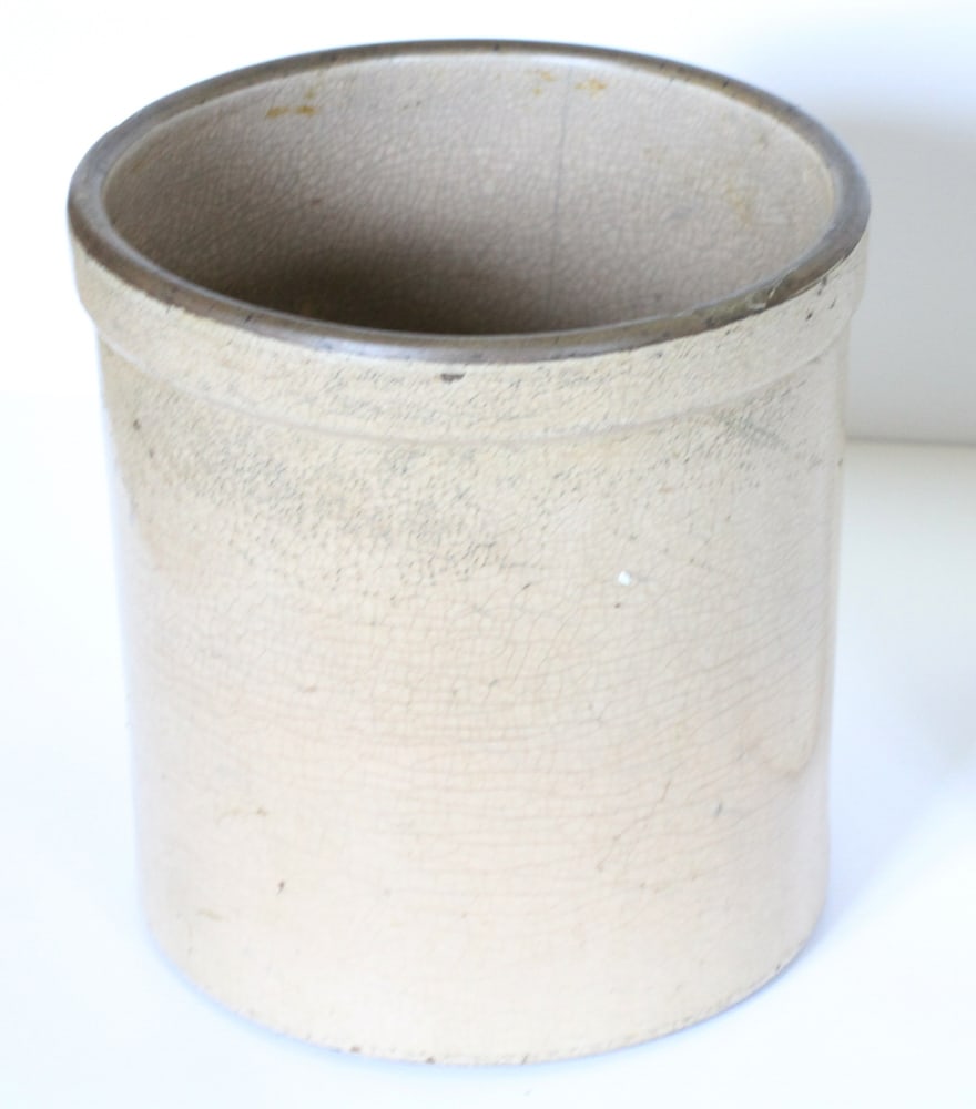 Old Bean Pots, Crocks - 8