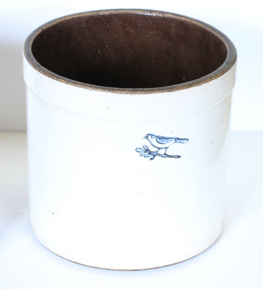 Old Bean Pots, Crocks - 9