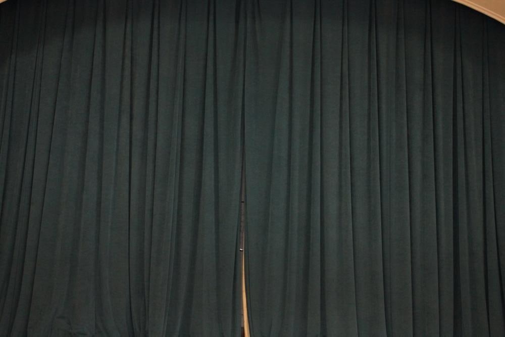 Blue Stage Curtains - 2
