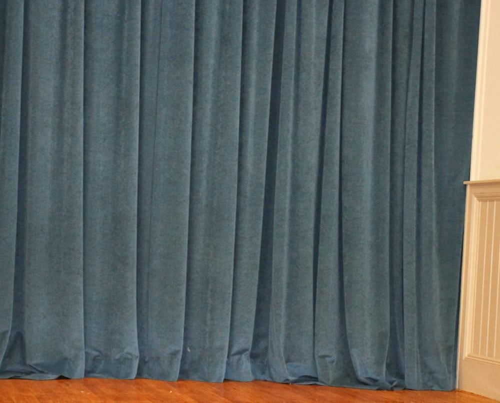 Blue Stage Curtains - 3