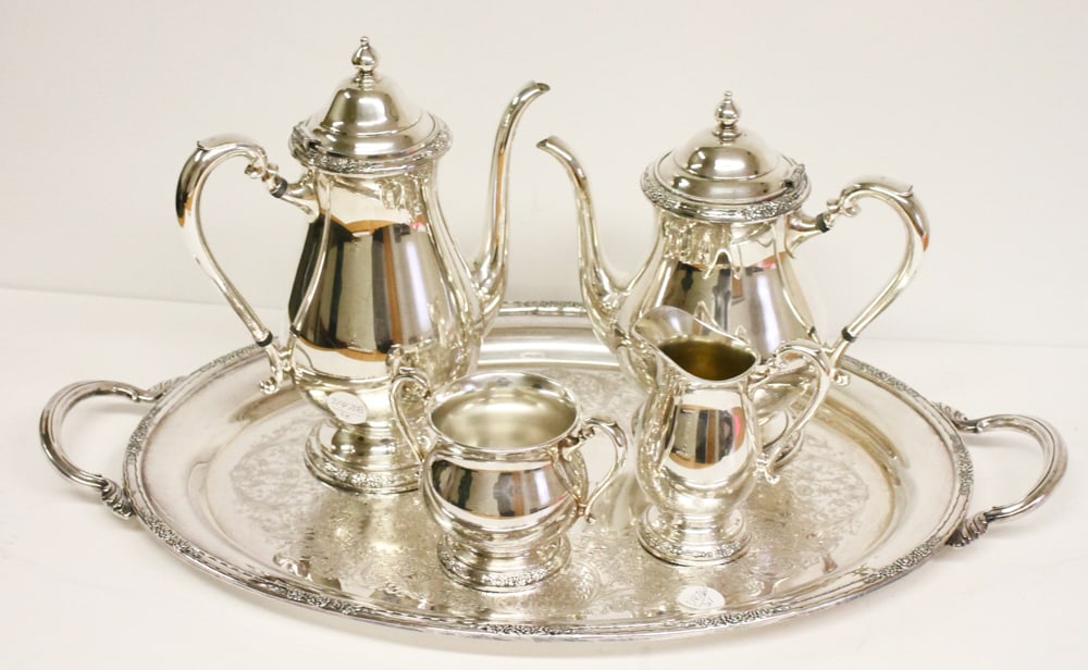 Camille International Silverplate Tea Service (1 of 15)