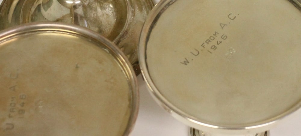 Silverplate Candlesticks - 7