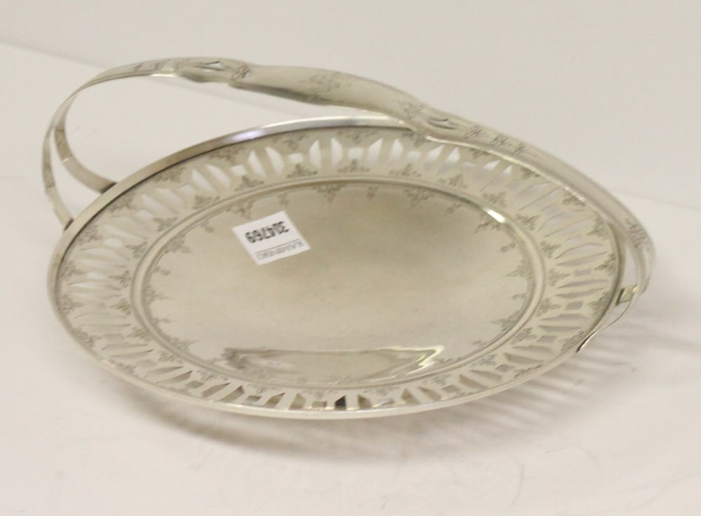 Sterling Reticulated Handled Server - 2