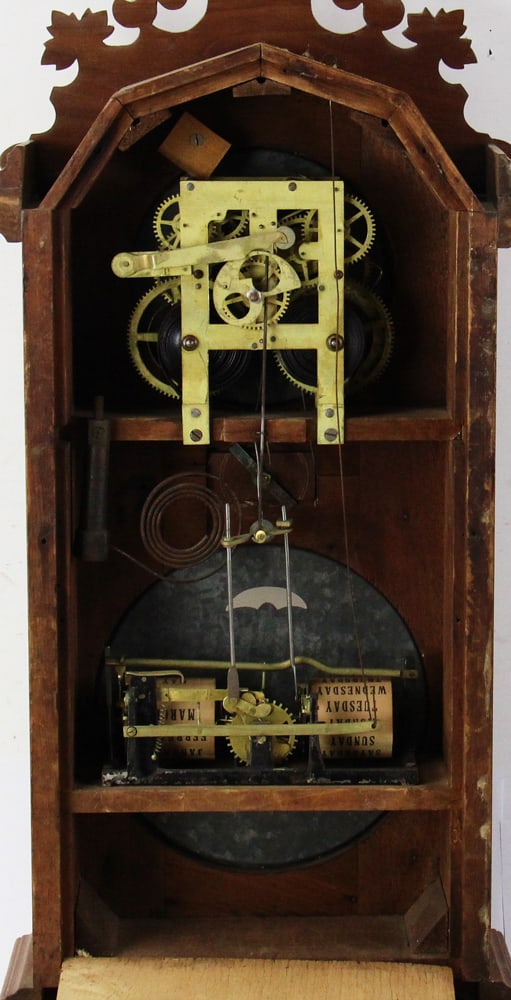 Ithaca Calendar Clock - 12