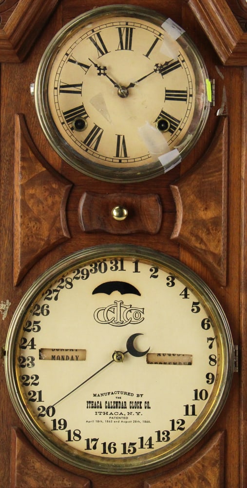 Ithaca Calendar Clock - 2