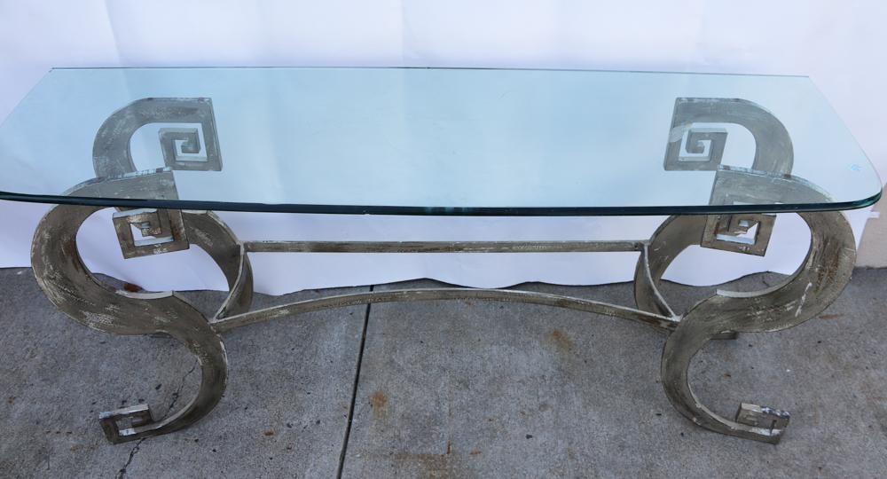 Fancy Iron Sculpture Table - 5