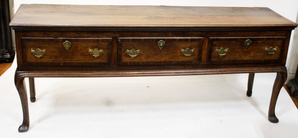 18th/19thC Georgian Oak Sideboard Server - 5