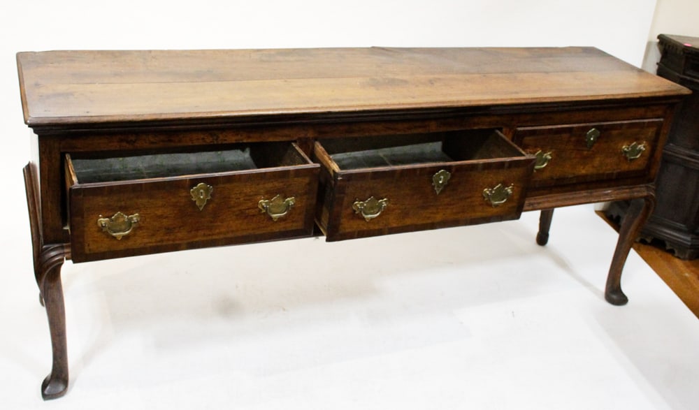 18th/19thC Georgian Oak Sideboard Server - 6