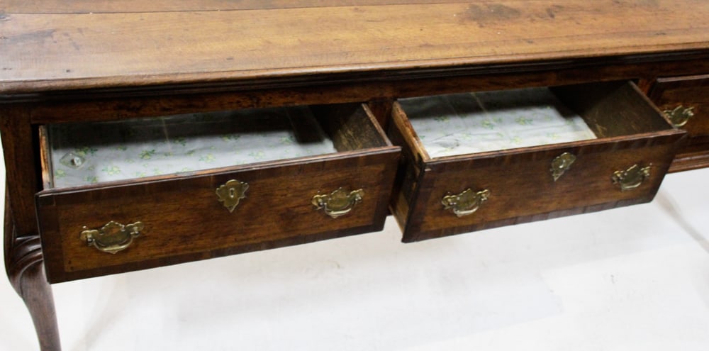18th/19thC Georgian Oak Sideboard Server - 7