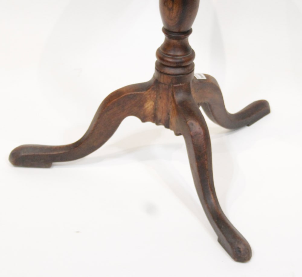 19thC Dish Top Table - 3