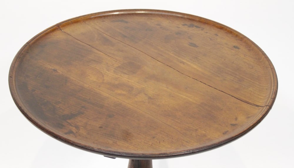 19thC Dish Top Table - 5