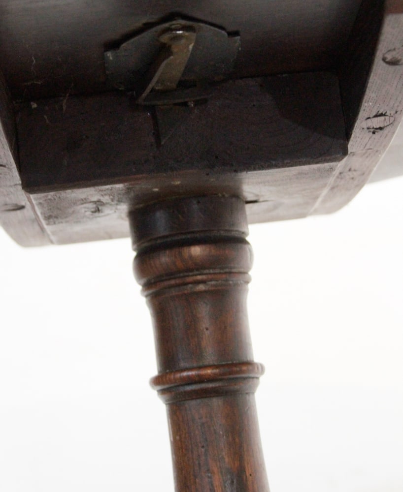 19thC Dish Top Table - 6